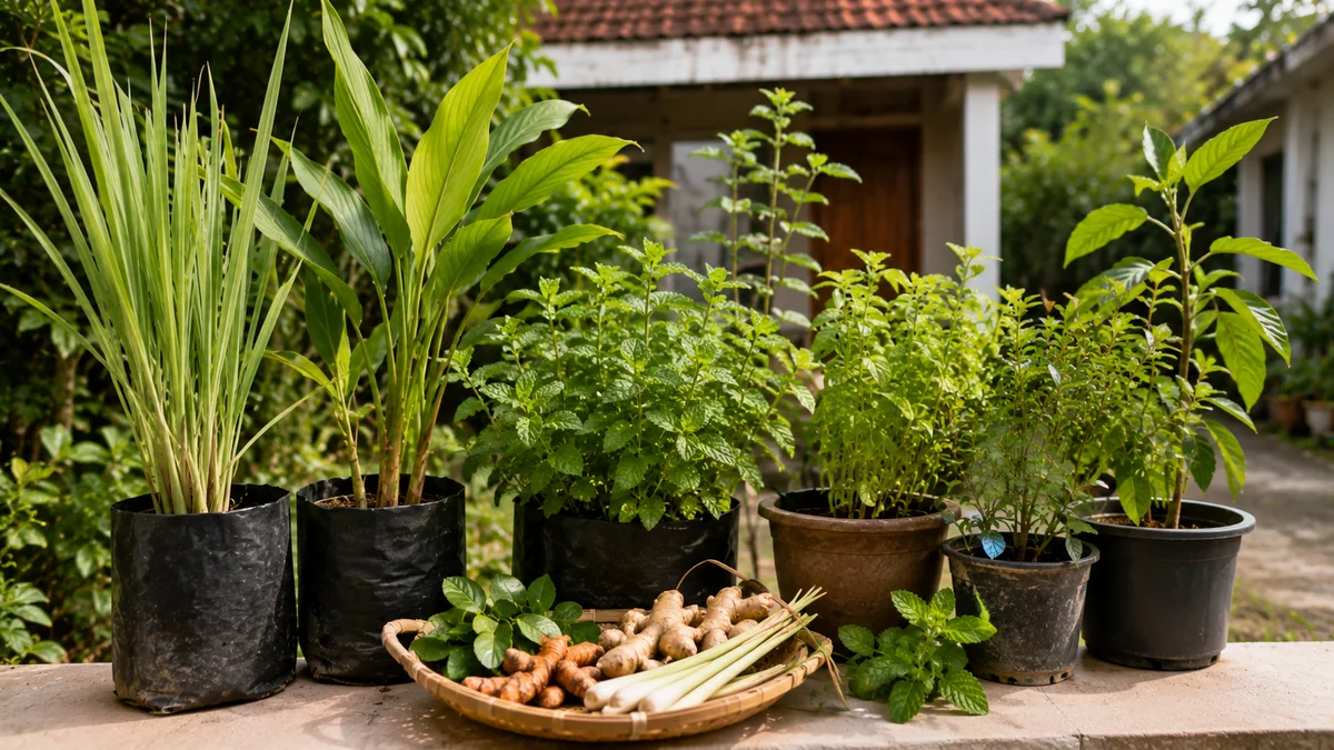 7 Tanaman Obat yang Mudah Ditanam di Pekarangan Rumah