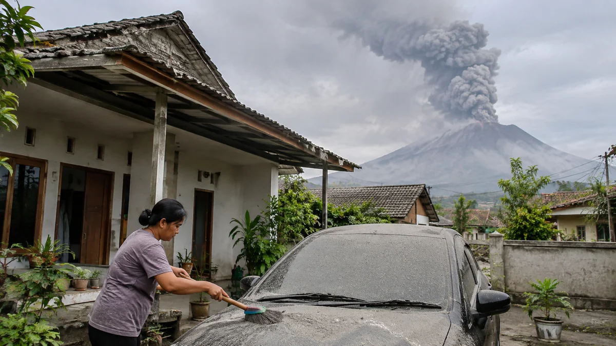 Abu Vulkanik Mulai Turun? Ini Cara Melindungi Rumah agar Tetap Aman
