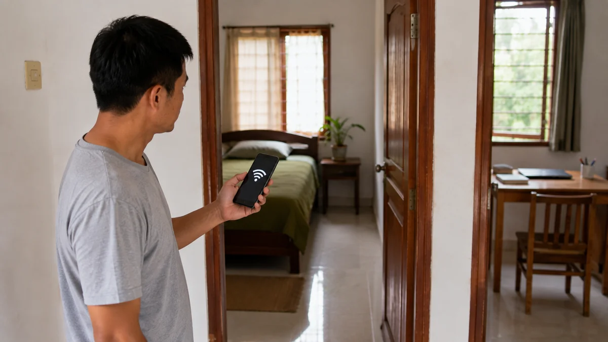 3. Cek kamar mana yang paling lemah
