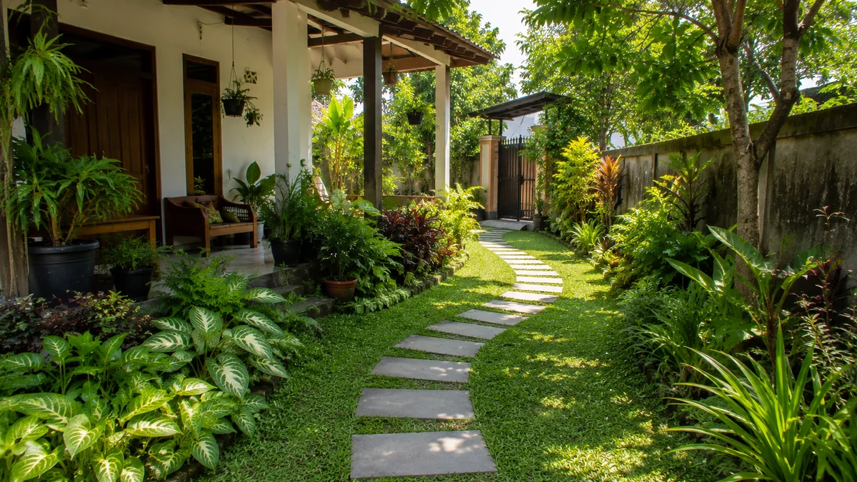 5. Sisakan Jalur untuk Berjalan