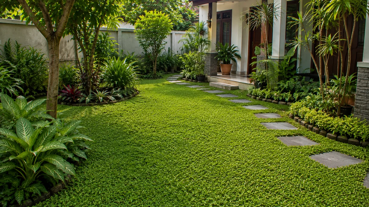 7. Gunakan Tanaman Penutup Tanah