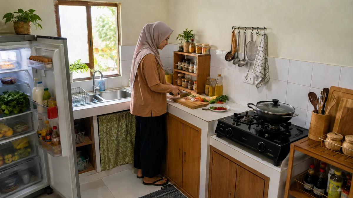 2. Pahami Urutan Aktivitas Saat Memasak