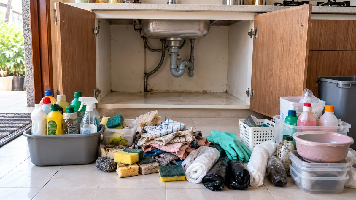 Pilah Isi Kabinet Sebelum Membeli Organizer