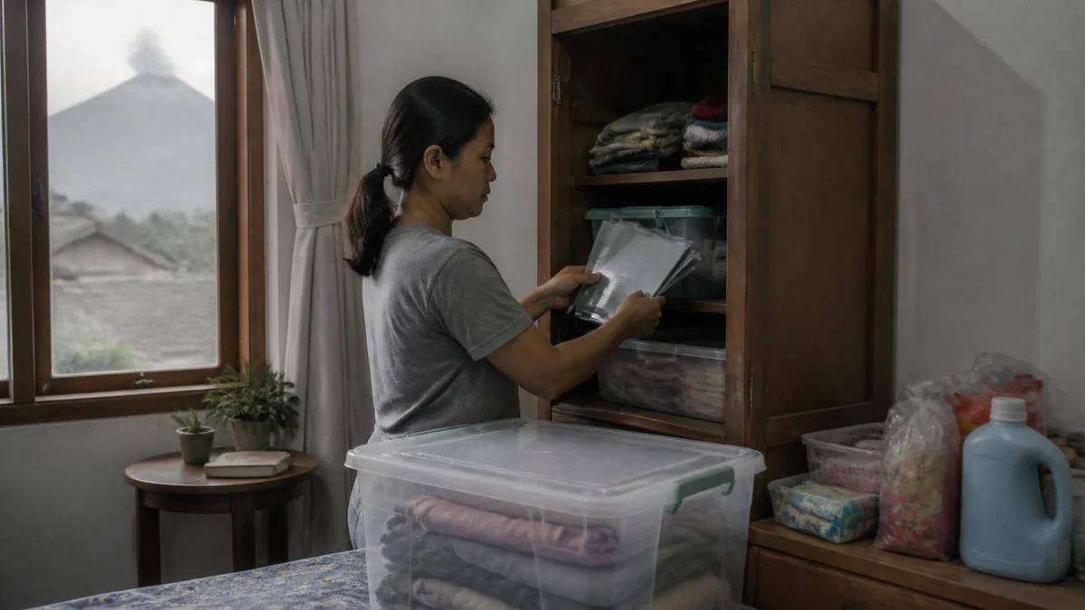 9. Simpan Barang Penting di Tempat Tertutup