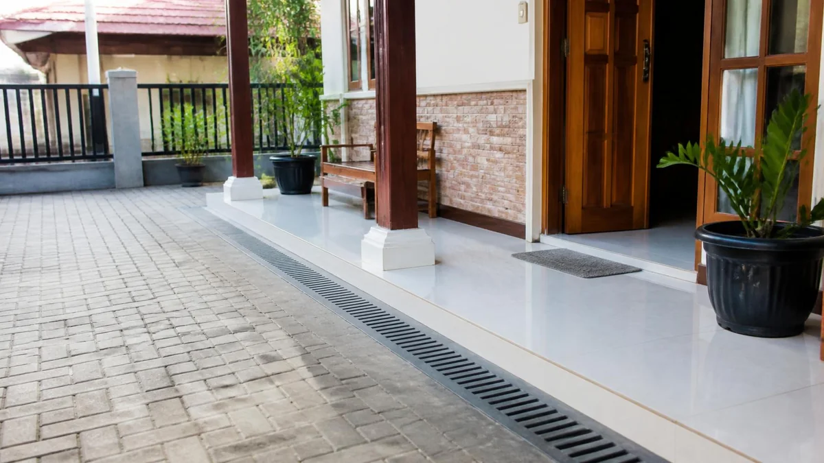Pilih jenis drainase sesuai ruang dan jalur air