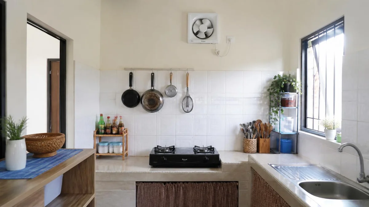 Di Mana Posisi Exhaust Fan yang Tepat?