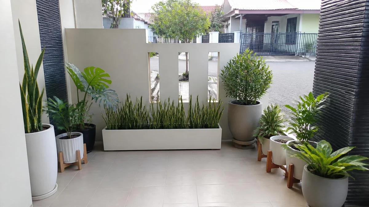 Sesuaikan Bentuk dan Ukuran Pot dengan Ruang