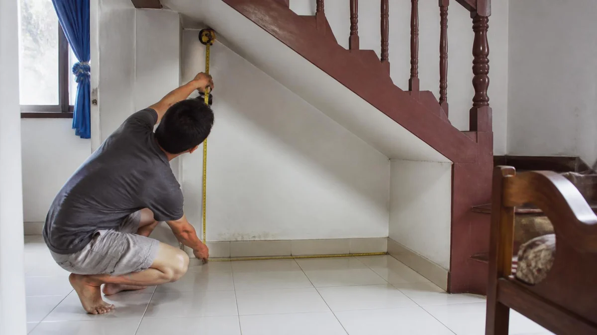 Cara Mengukur Ruang Bawah Tangga dengan Benar