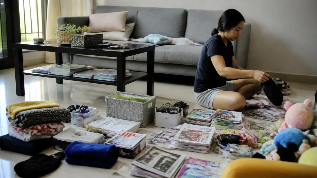 Mulai dengan Mengurangi Barang di Ruang Tamu