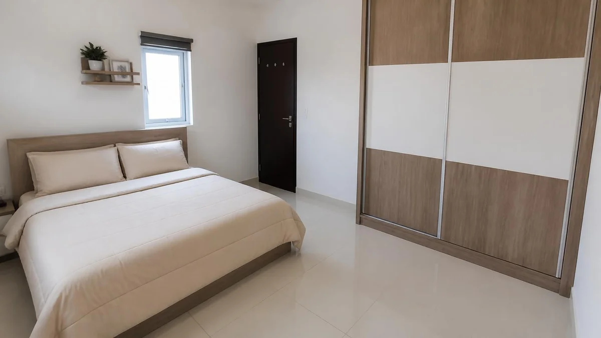 Kamar sekitar 3 × 3 meter