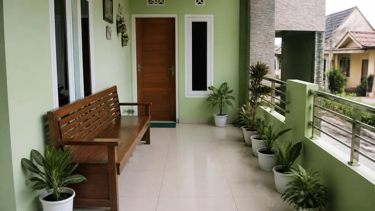 Pilih tempat duduk berdasarkan cara teras dipakai