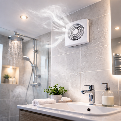 Buka ventilasi setelah kamar mandi dipakai