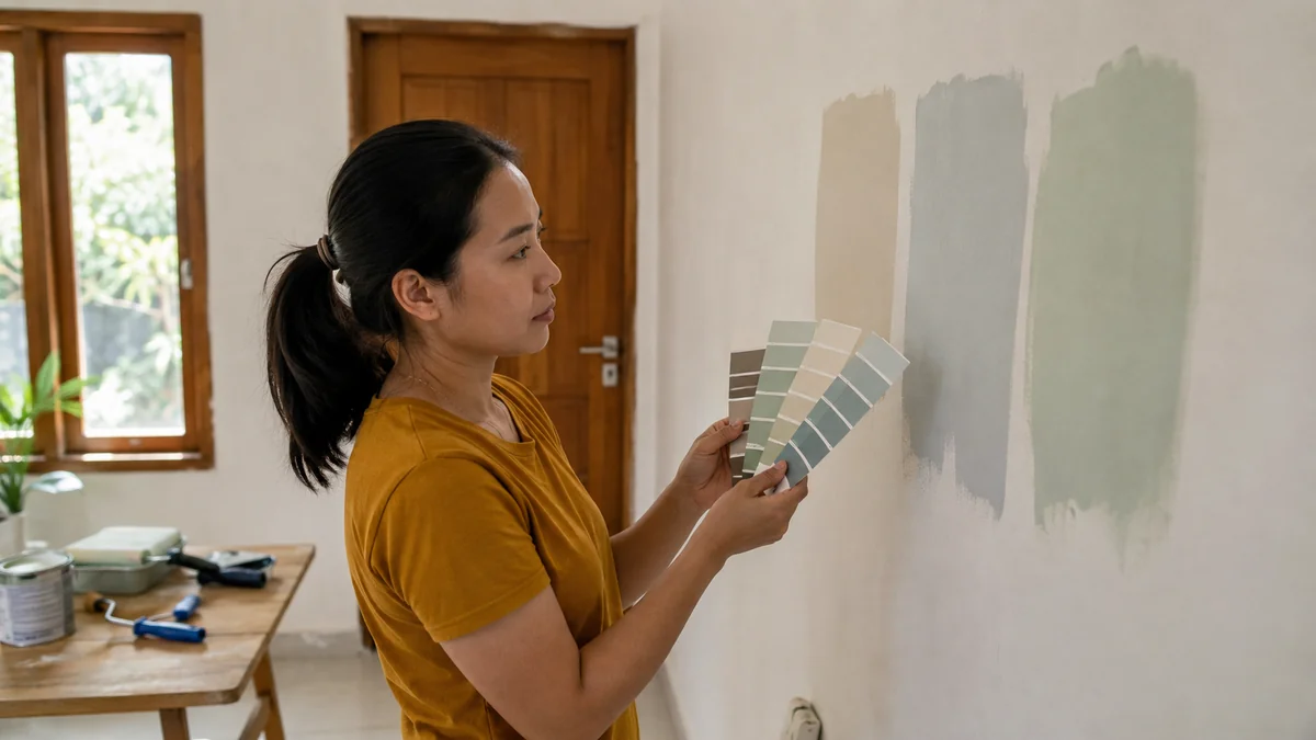 Cara Memilih Warna Cat yang Sesuai untuk Rumah