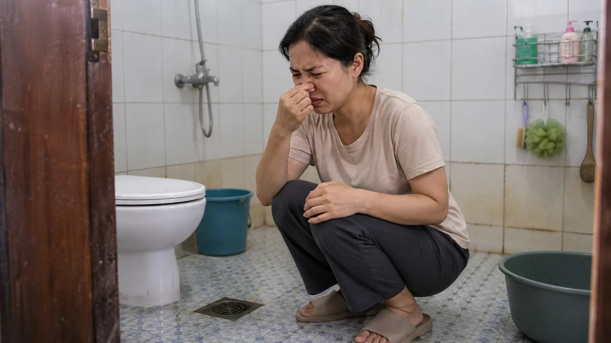 Cara Mengatasi Bau Kamar Mandi yang Sering Muncul Lagi