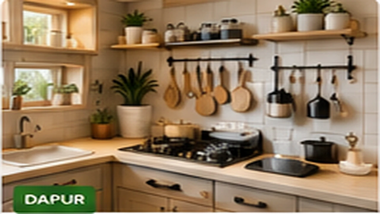 Cara Bikin Dapur Kecil Lebih Rapi Tanpa Harus Beli Kitchen Set