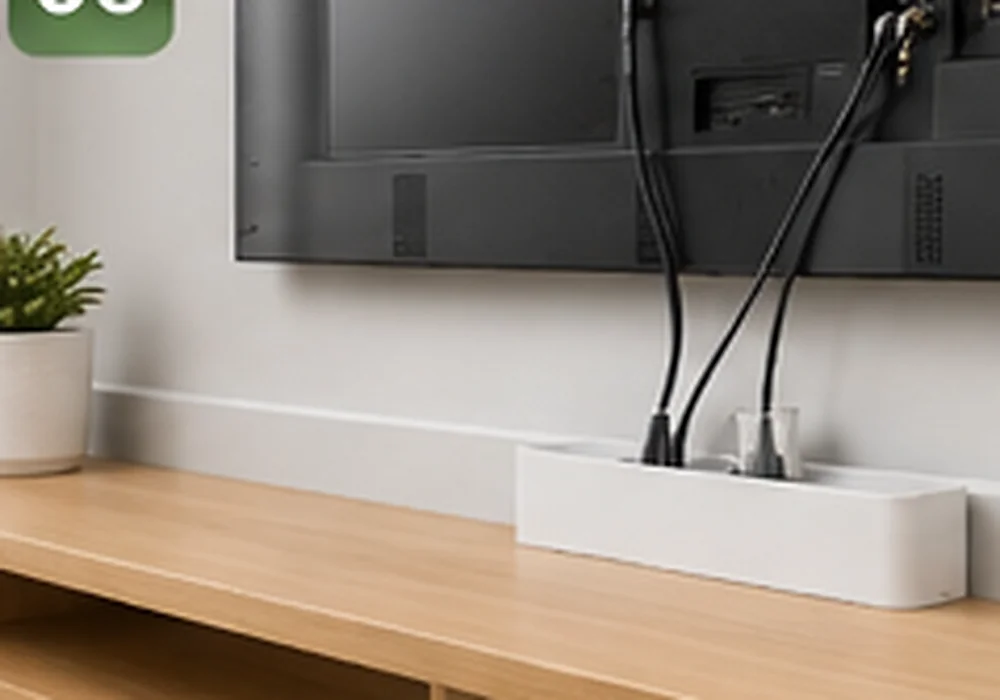 Ikuti garis furnitur atau dinding