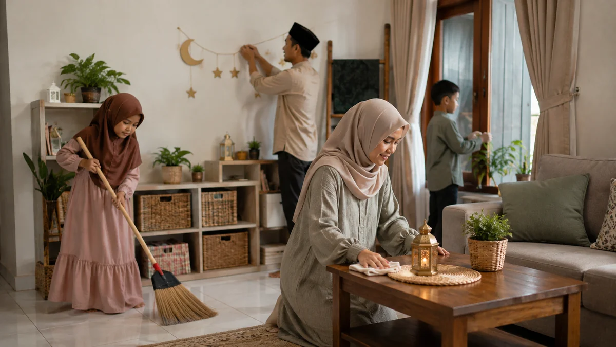 Persiapan Rumah Menyambut Ramadhan : 10 Cara Sederhana Agar Lebih Nyaman untuk Beribadah