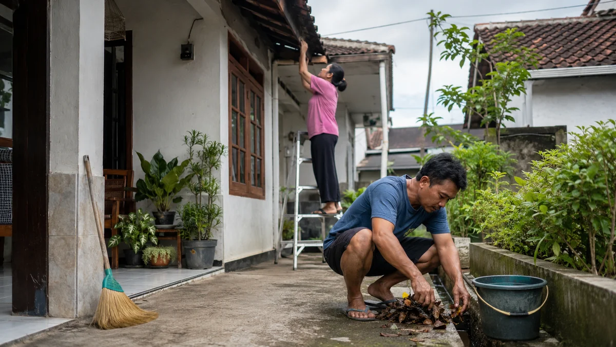 10 Persiapan Rumah Menghadapi Musim Hujan agar Aman dan Nyaman