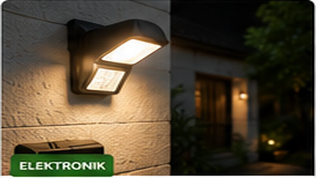 Cara Pasang Lampu Sensor Gerak di Rumah Biar Malam Nggak Gelap