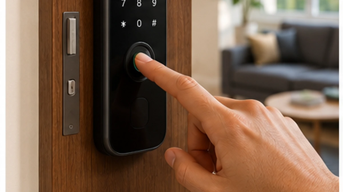 Cara Pasang Smart Lock di Pintu Rumah dan Buka Pakai Sidik Jari