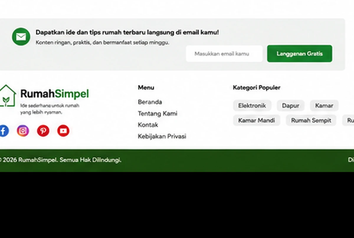 2. Pastikan pintu menutup dengan lurus